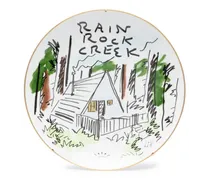 Rain Rock Creek Teller - Weiß
