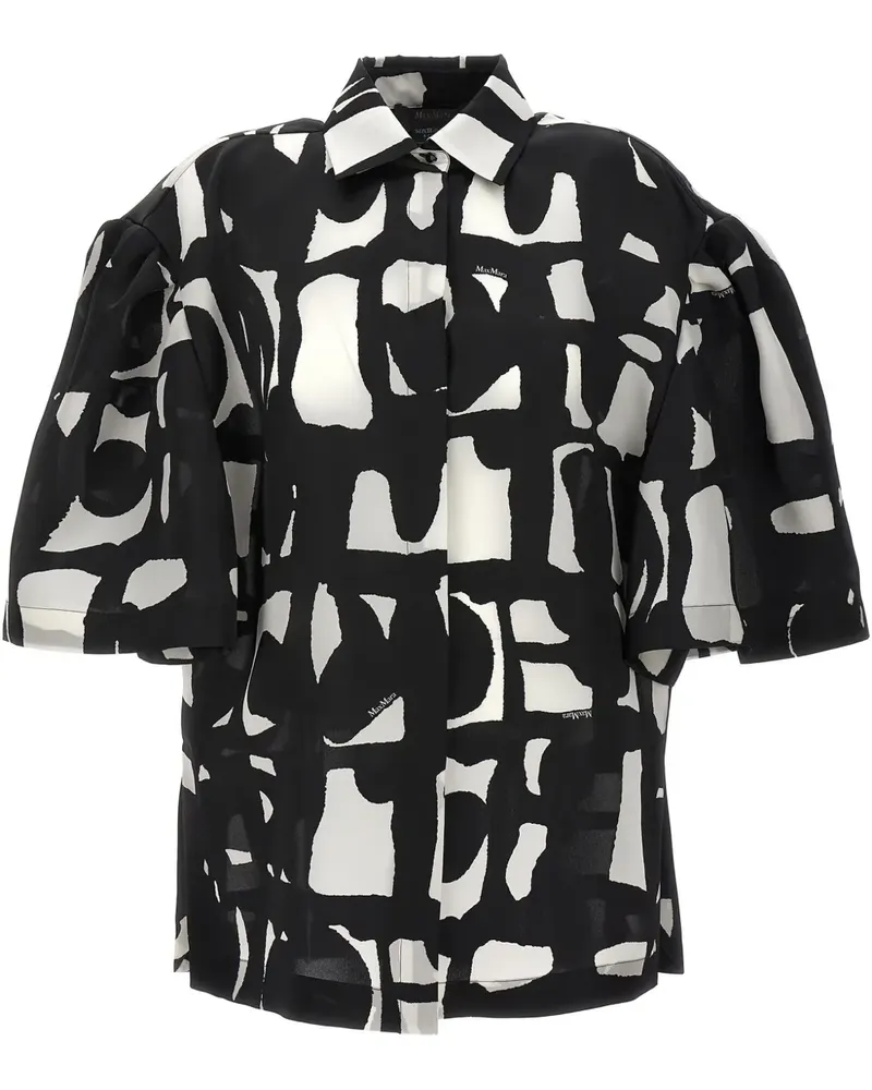 Max Mara Carella Hemd - Schwarz Schwarz