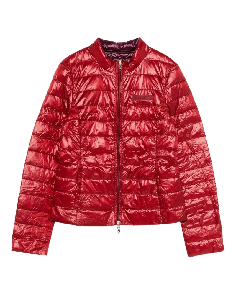 Patrizia Pepe Daunenjacke mit Reißverschluss - Rot Rot