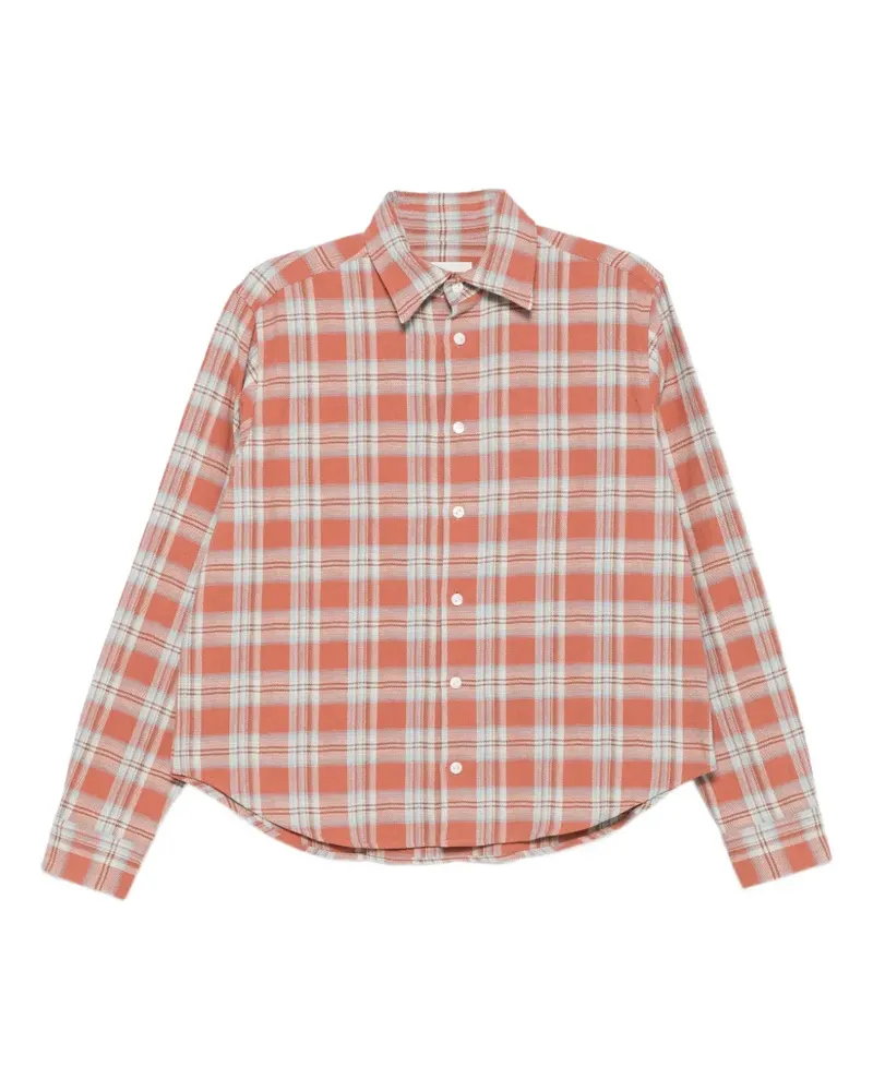 Second/Layer Kariertes Sherman Hemd - Rot Rot