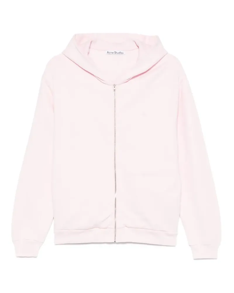 Acne Studios Hoodie mit Logo-Patch - Rosa Rosa