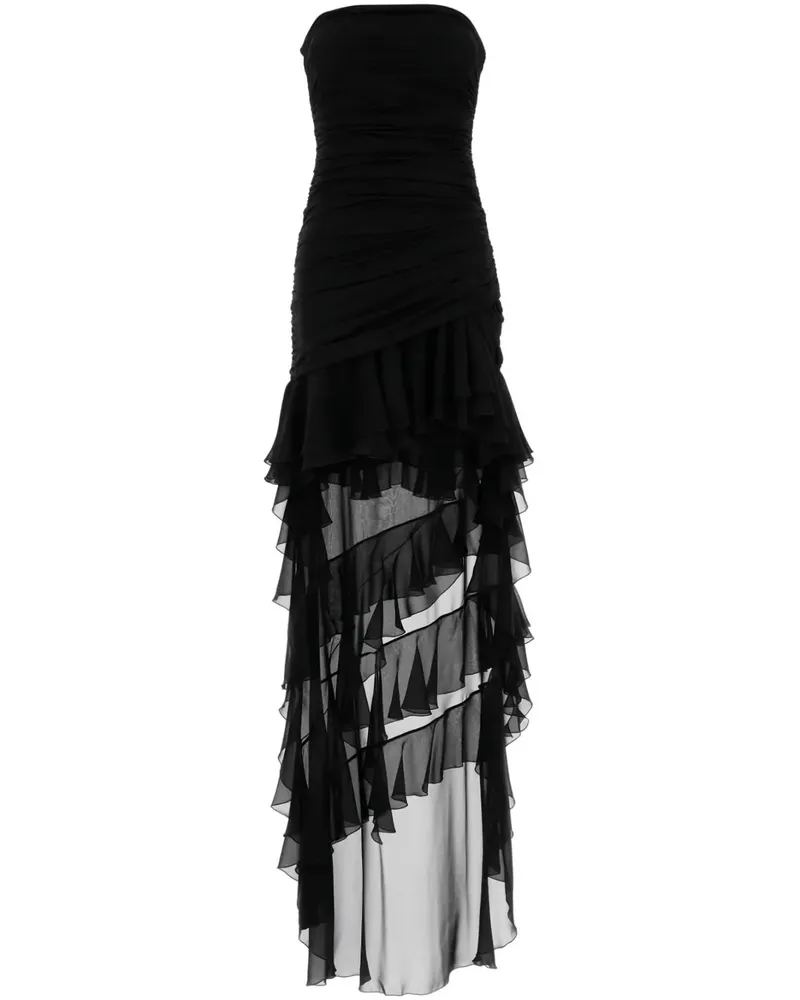 Blumarine Asymmetrisches Kleid - Schwarz Schwarz