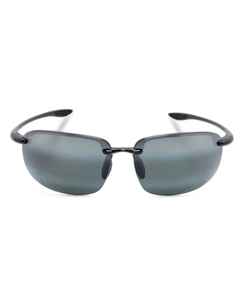 Maui Jim Ho'okipa XL Sonnenbrille - Schwarz Schwarz
