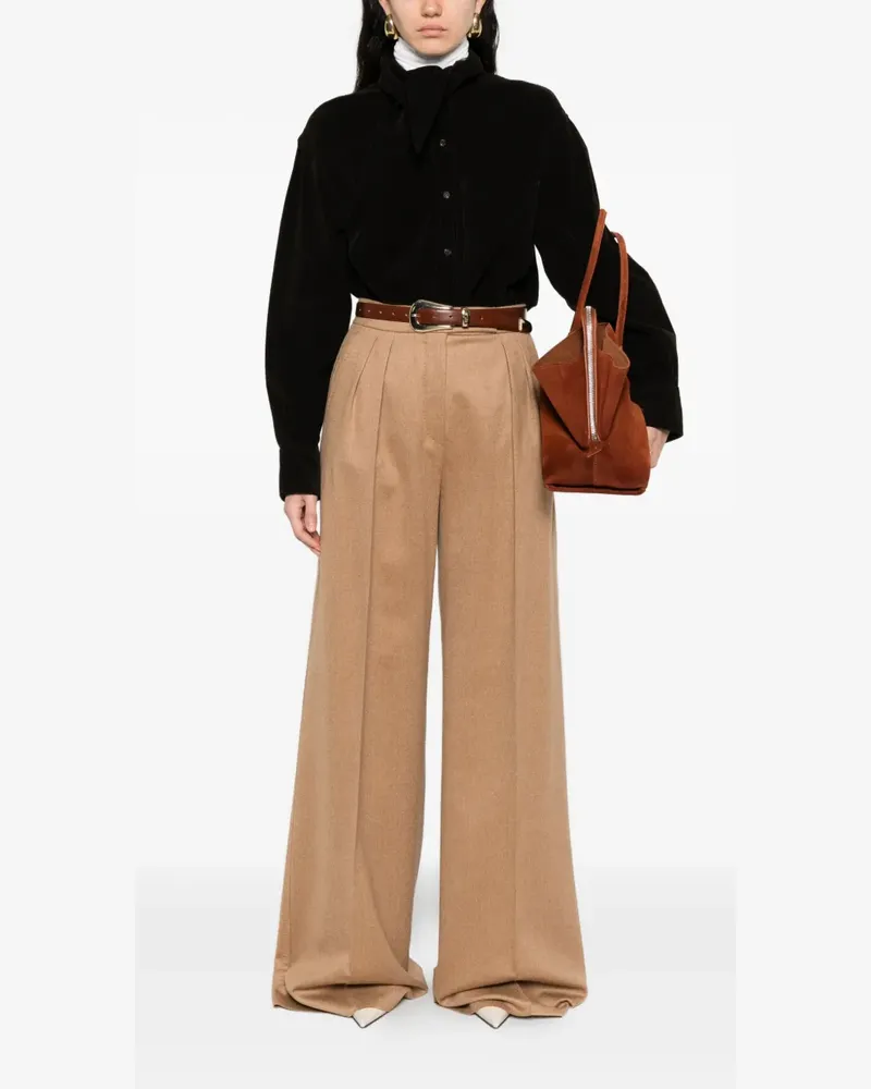 Ferragamo Hemd aus Cord - Braun Braun