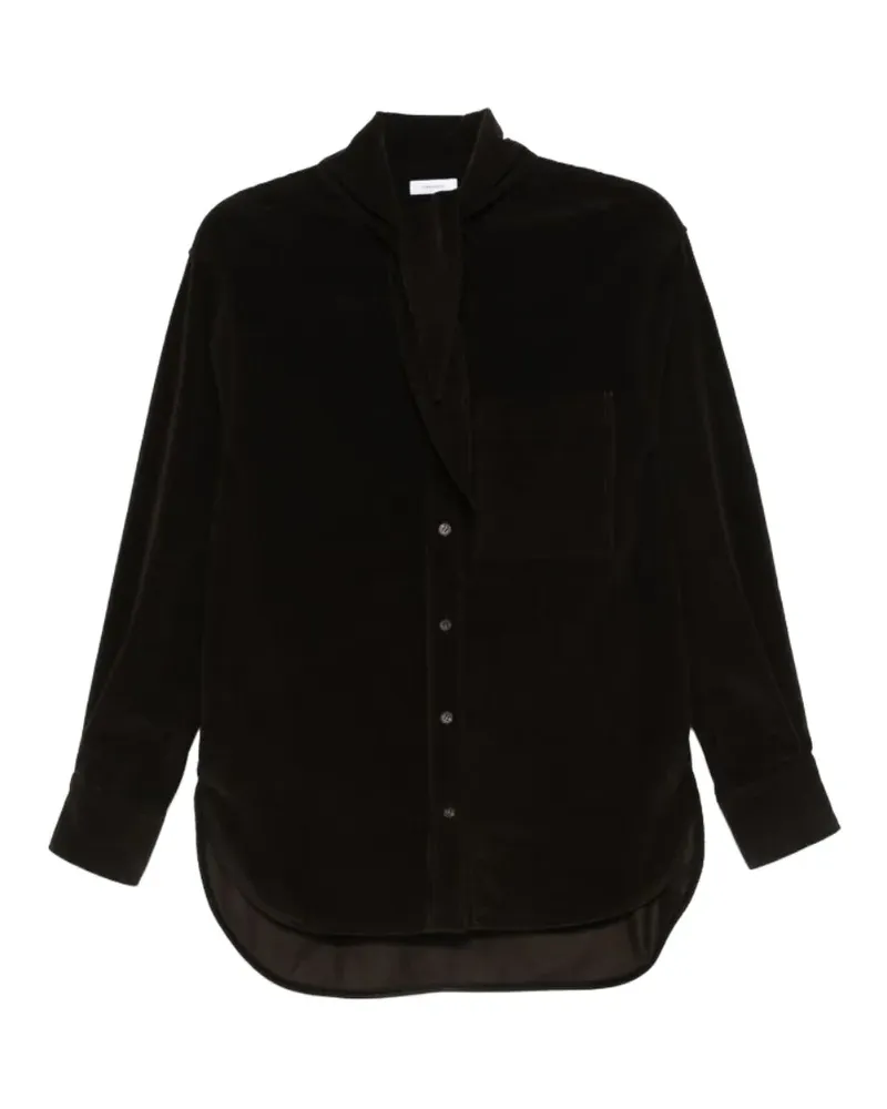 Ferragamo Hemd aus Cord - Braun Braun