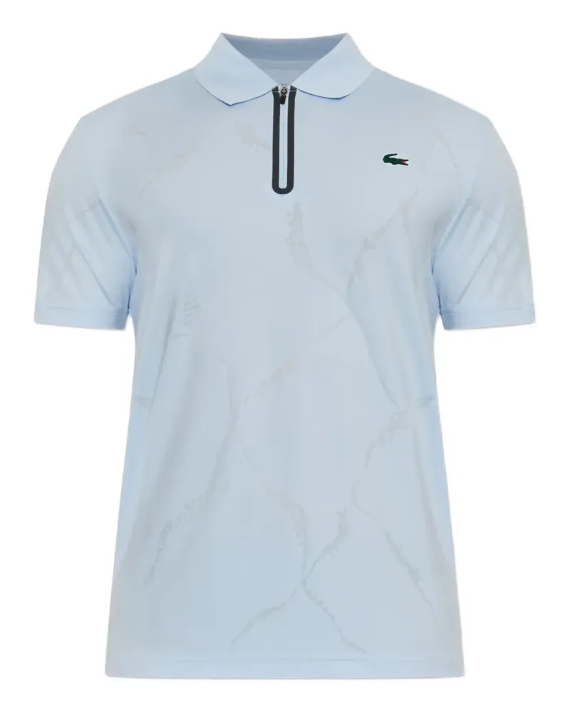 Lacoste Sport-Poloshirt mit Logo-Patch - Blau Blau