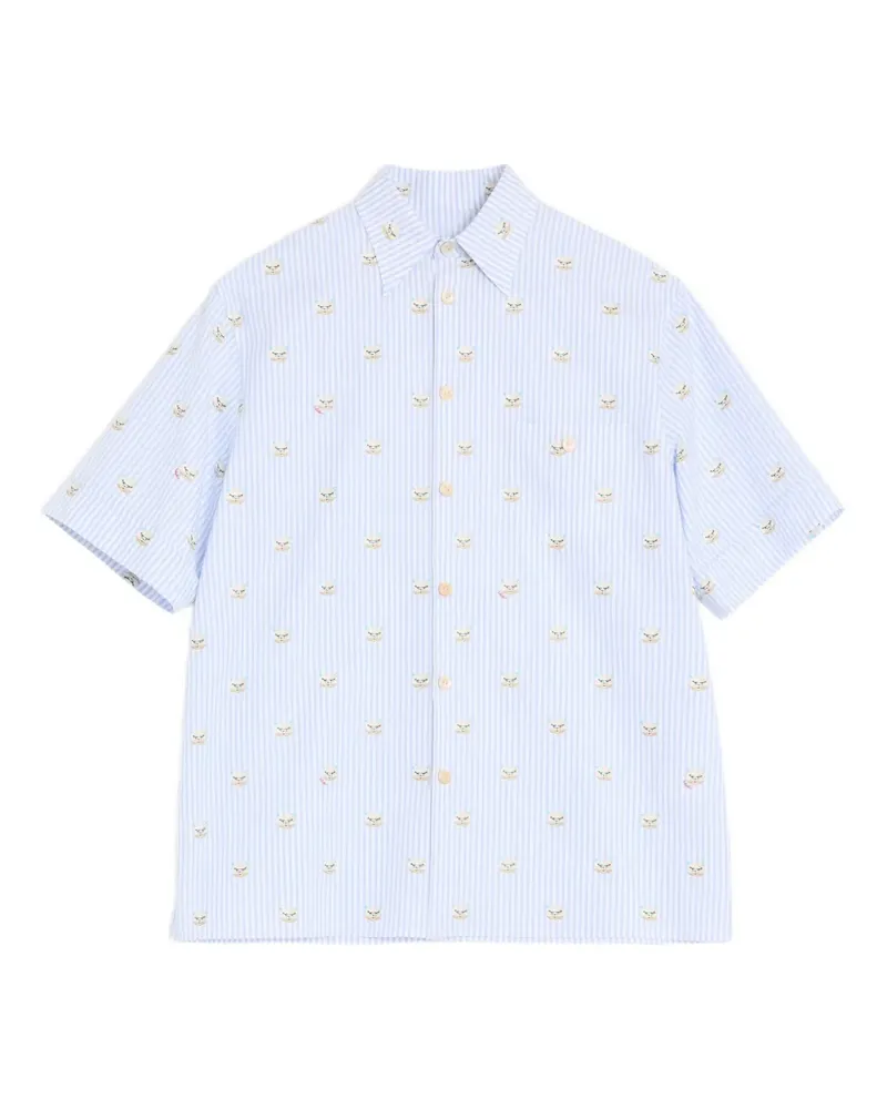 Valentino Garavani Le Chat de la Maison Hemd - Blau Blau