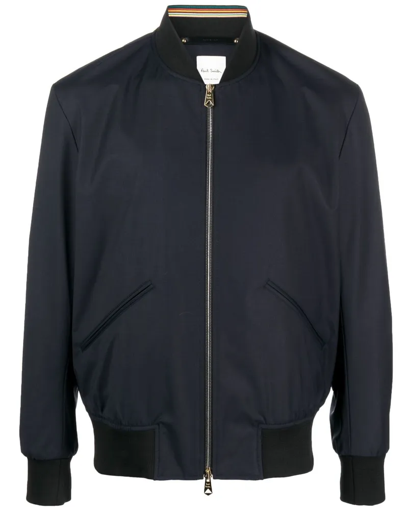 Paul Smith Bomberjacke mit Reißverschluss - Blau Blau