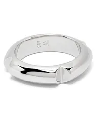 Tom Wood Kimberlitt dented ring Silber