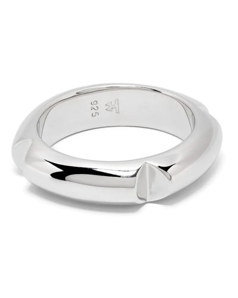 Tom Wood Kimberlitt dented ring - Silber Silber