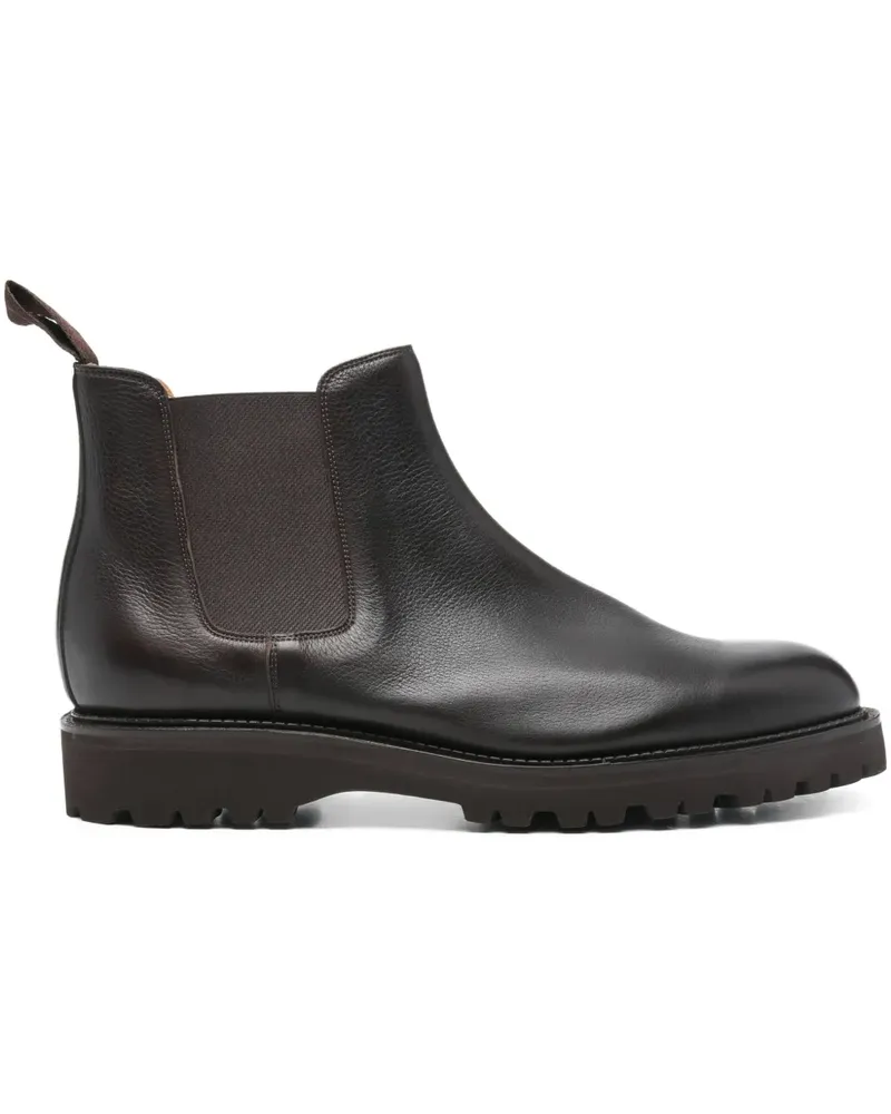 John Lobb leather Chelsea boots - Braun Braun