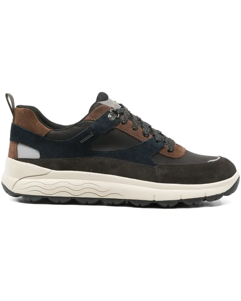 Geox spherica lace-up sneakers - Braun Braun
