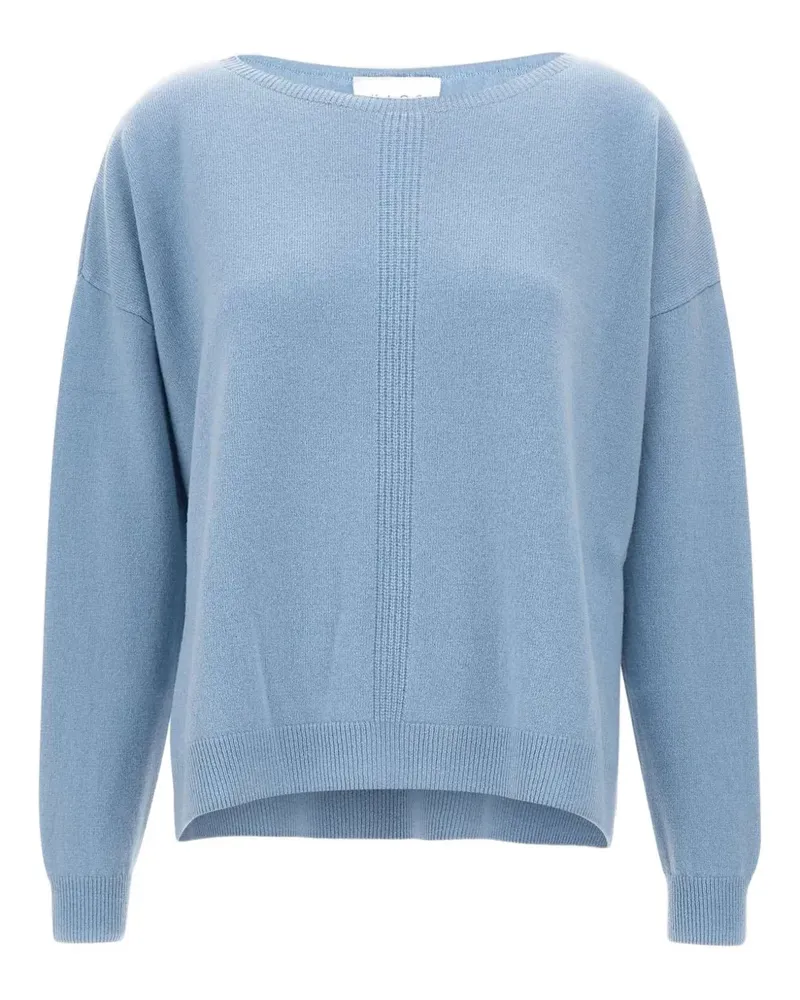 Kaos boat-neck sweater - Blau Blau