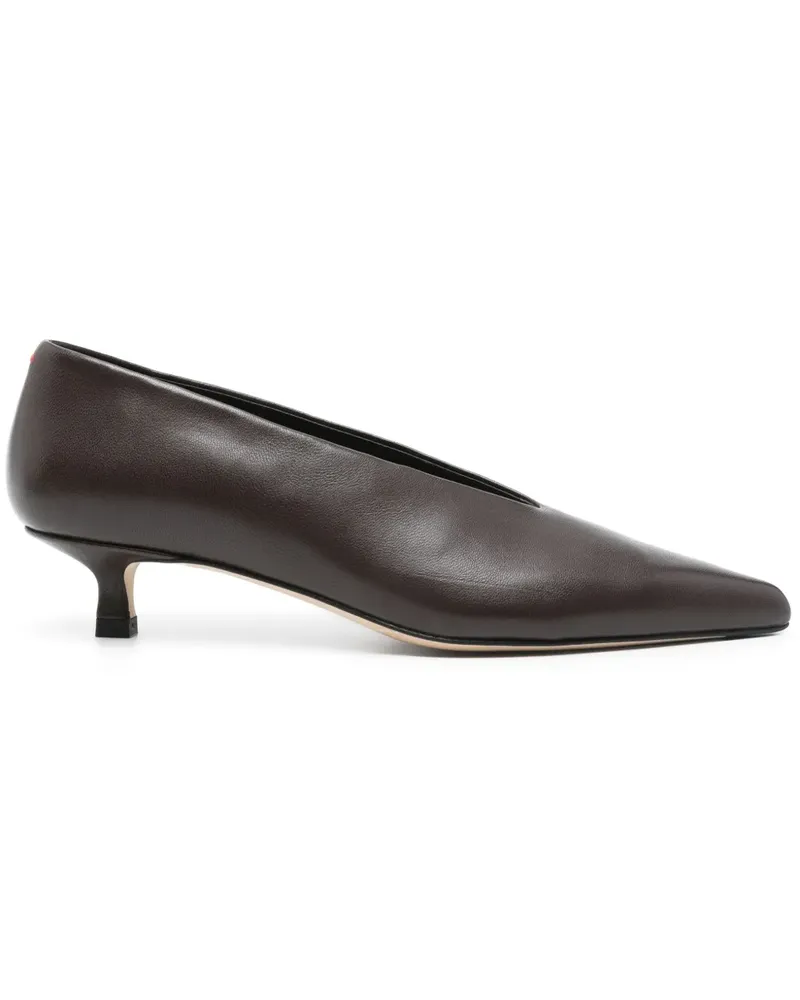 aeyde Clara Pumps 35mm - Braun Braun