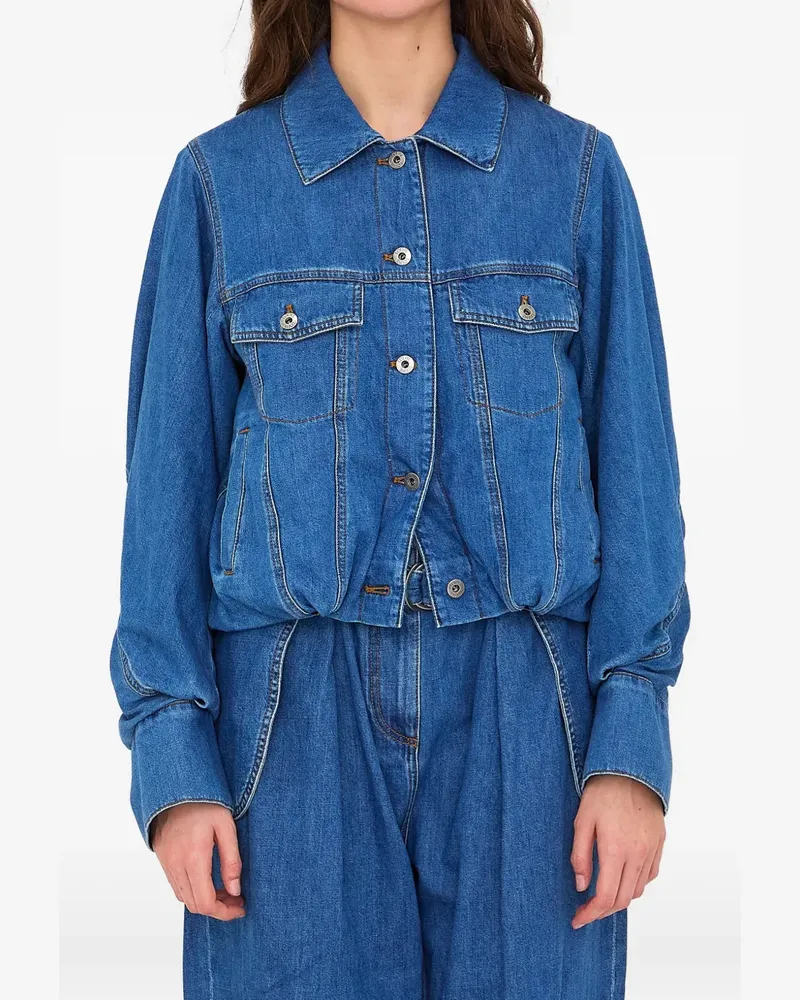 Loewe Jacke mit Anagram-Detail - Blau Blau