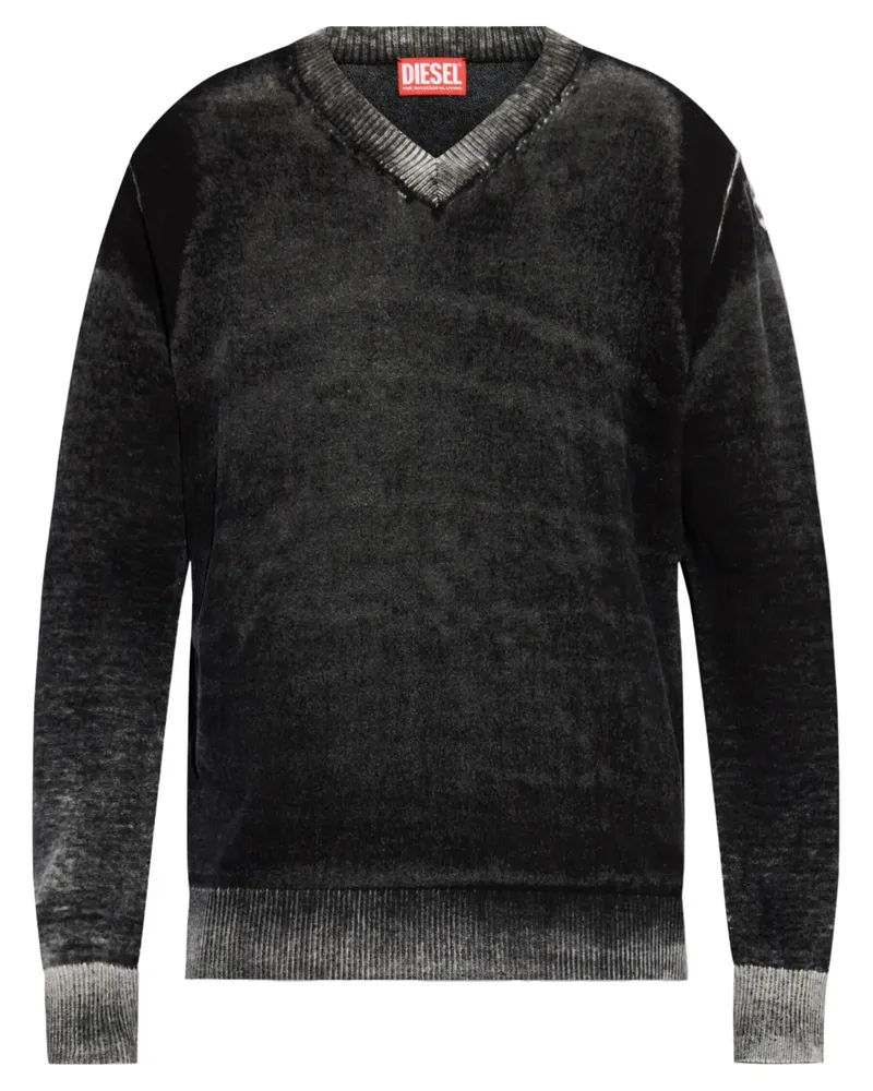 Diesel K-Veli Pullover - Schwarz Schwarz