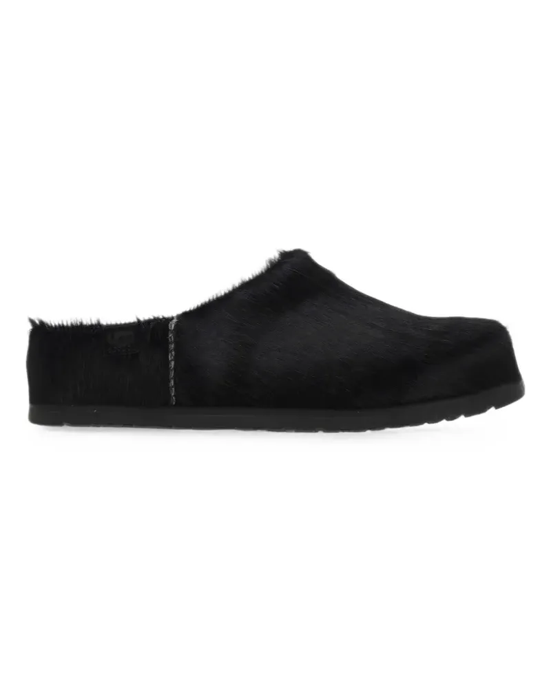 UGG Rückenfreies Otzo Mules aus Kalbshaar - Schwarz Schwarz
