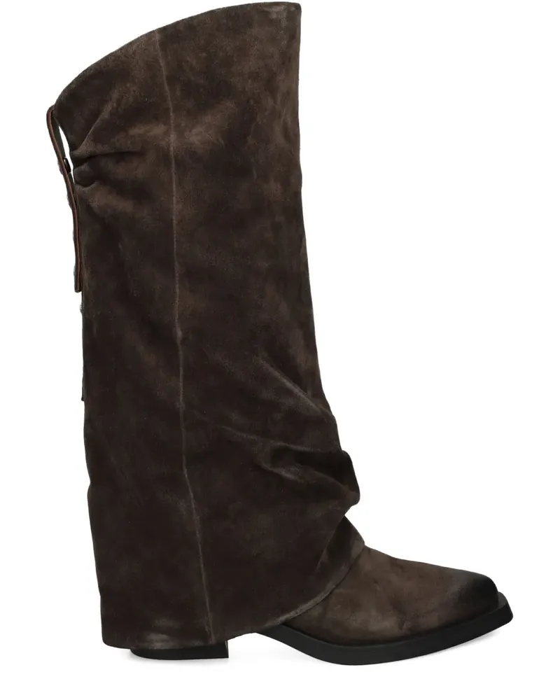 ash Liam Stiefel aus Wildleder - Braun Braun