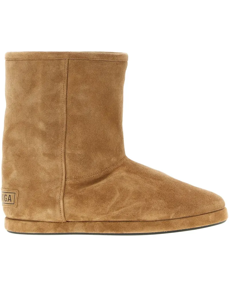 Balenciaga Alaska Soft Stiefeletten - Braun Braun