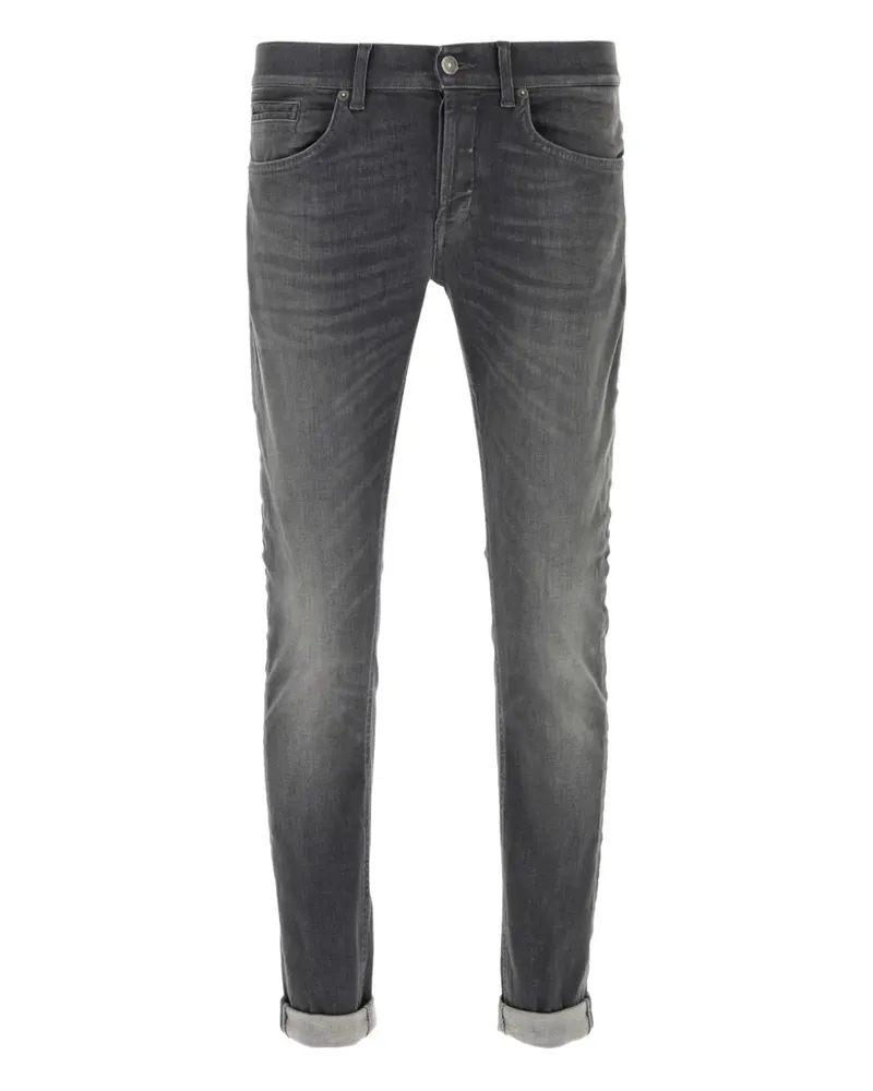 Dondup cuffed-hem cotton jeans - Grau Grau