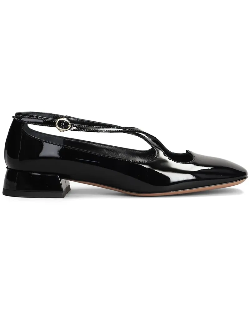 A.BOCCA Ballerinas aus Leder - Schwarz Schwarz