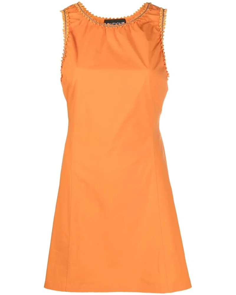 Moschino Gestricktes Minikleid - Orange Orange