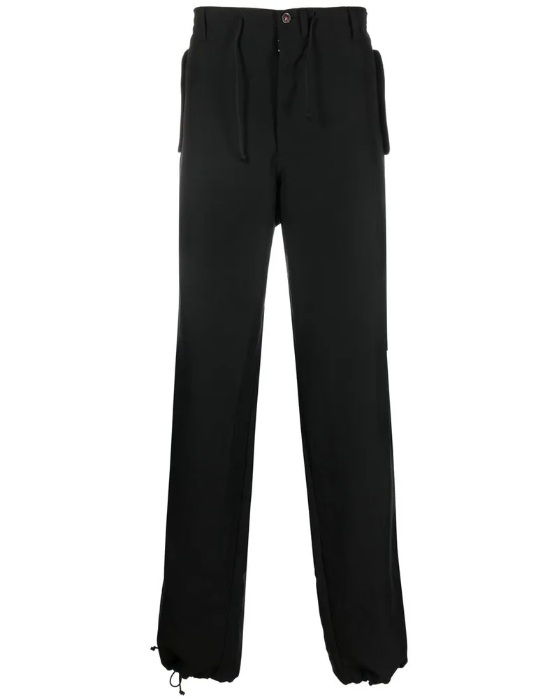 Maison Margiela Cargohose mit geradem Bein - Schwarz Schwarz