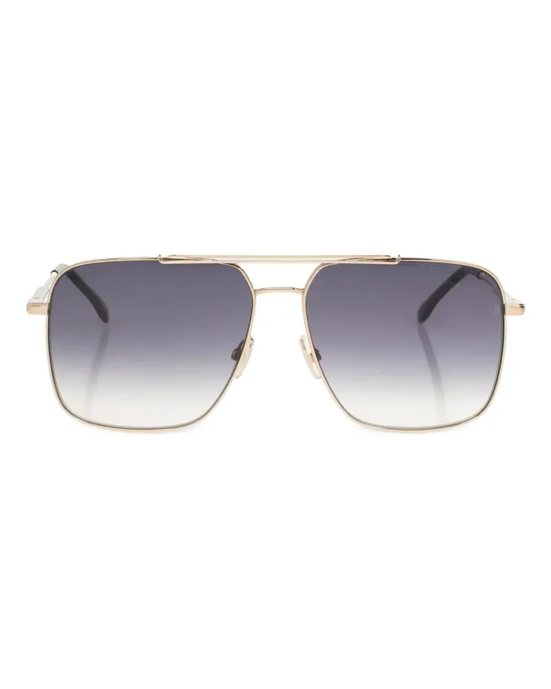Victoria Beckham Sonnenbrille geometric-frame sunglasses - Gold Gold