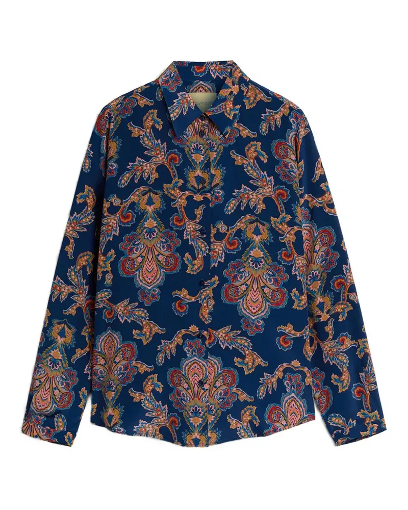 Momoni Meudon Hemd - Blau Blau