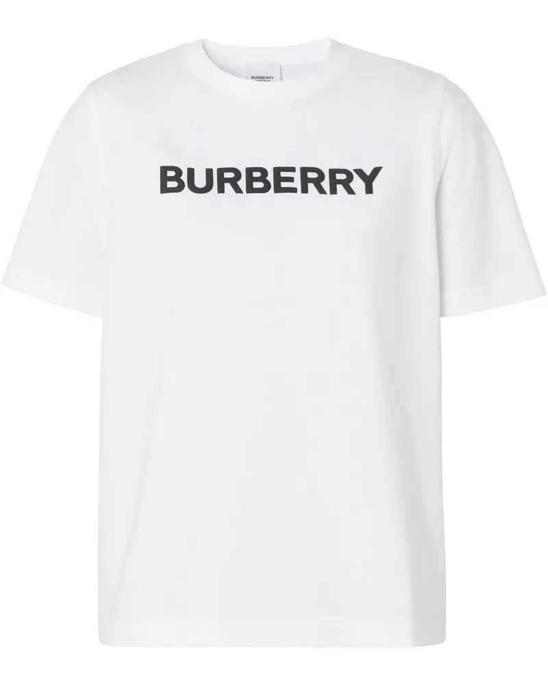 Burberry T-Shirt aus Bio-Baumwolle - Weiß Weiß