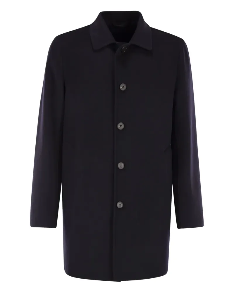 Paltò Alfredo Mantel - Blau Blau