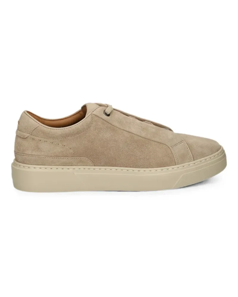 HUGO BOSS Gary Sneakers aus Wildleder - Nude Nude