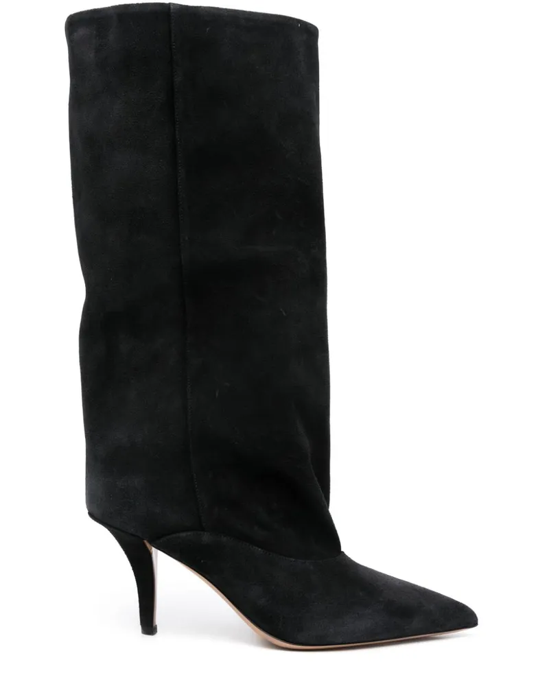 Paris Texas Ines Stiefel 75mm - Schwarz Schwarz