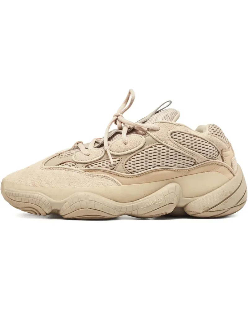 adidas 500 Mesh-Sneakers aus Wildleder - Nude Nude