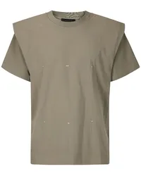 Heliot Emil T-Shirt mit Logo Grün