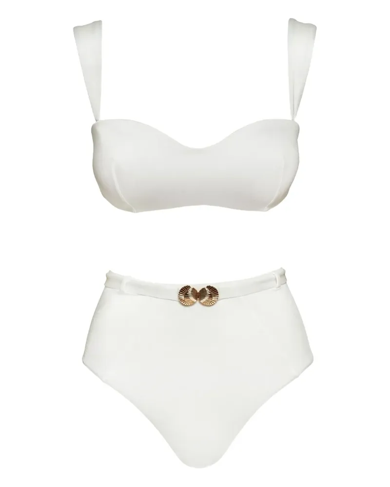 Noire Swimwear Bandeau-Bikini - Nude Nude