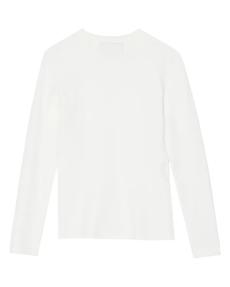 3.1 phillip lim Oberteil aus Jersey - Weiß Weiß