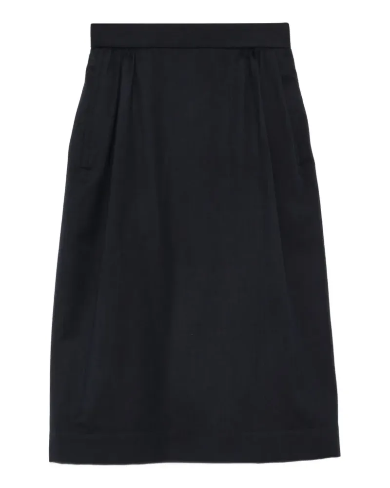 Vivienne Westwood Midirock mit Knopfleiste - Blau Blau