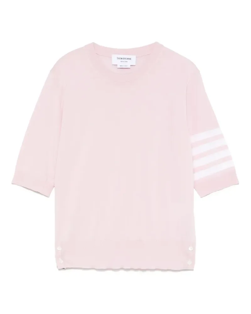 Thom Browne Gestreiftes Oberteil - Rosa Rosa
