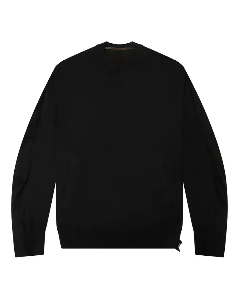 Sacai Typewriter Pullover - Schwarz Schwarz
