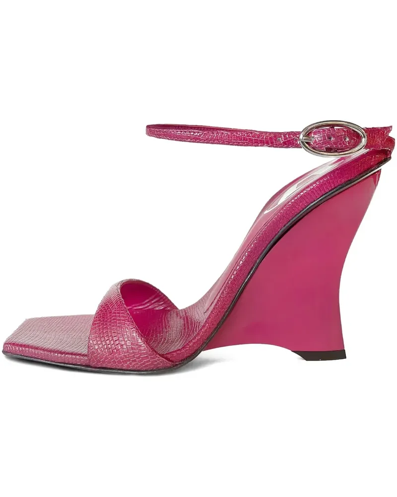 Diesel 90mm D-Amber wedge sandals - Rosa Rosa