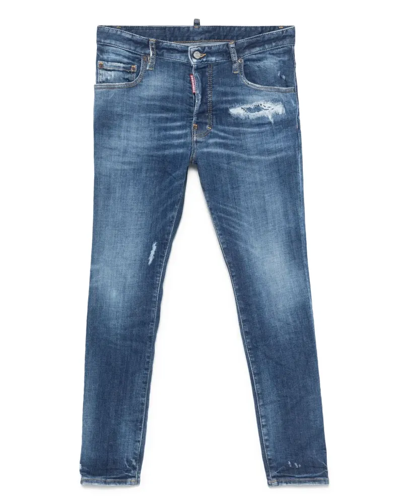 Dsquared2 Jeans aus Baumwollstretch - Blau Blau