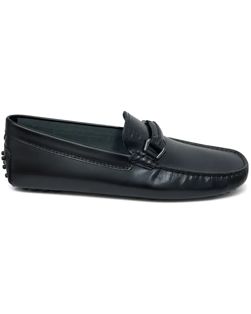 TOD'S buckle-detail loafers - Schwarz Schwarz
