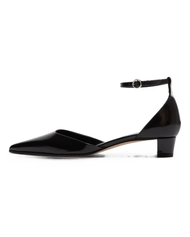 aeyde Perrine ankle-strap pumps - Schwarz Schwarz