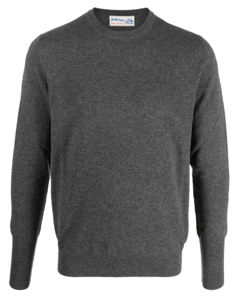 Ballantyne Pullover aus Kaschmir - Grau Grau
