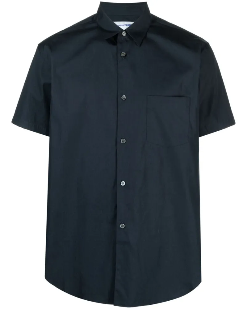 Comme des Garçons Kurzärmeliges Hemd - Blau Blau