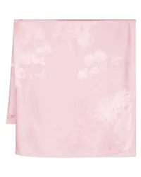 Alexander McQueen Jacquard-Schal aus Seide Rosa