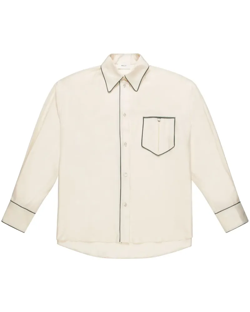 Bally Hemd aus Seide - Nude Nude