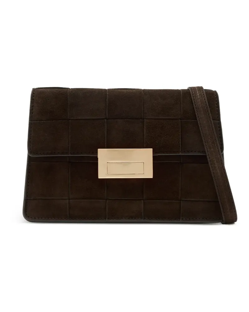 Loeffler Randall Delphine Clutch - Braun Braun