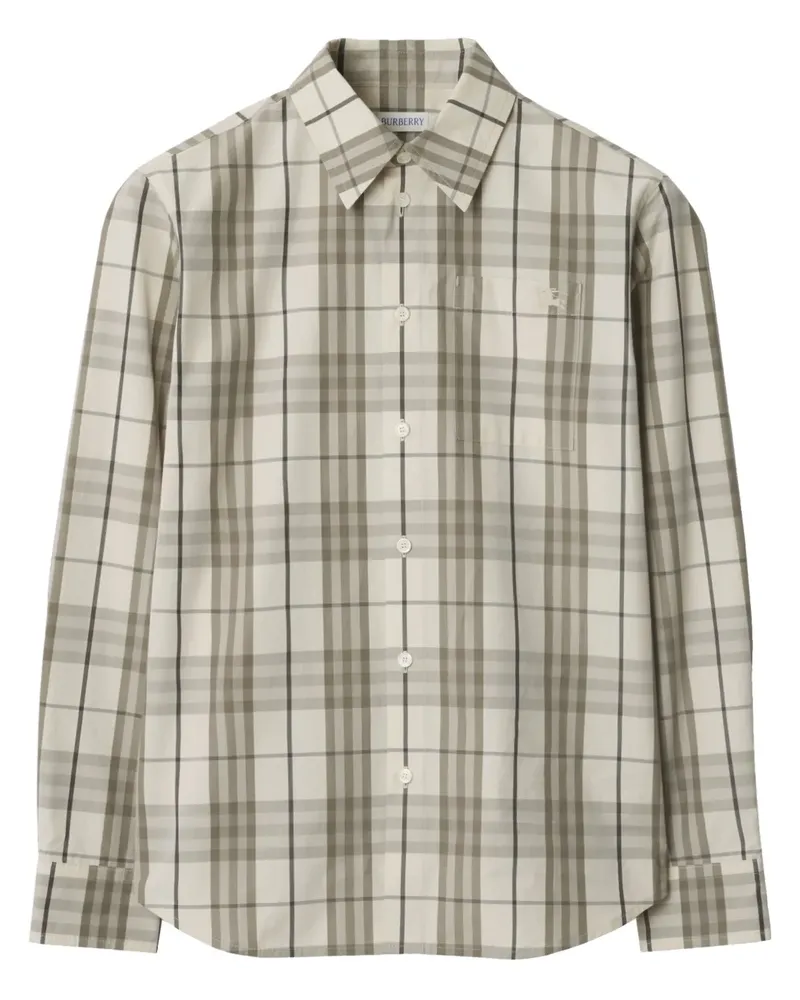 Burberry Hemd mit Vintage-Check - Nude Nude